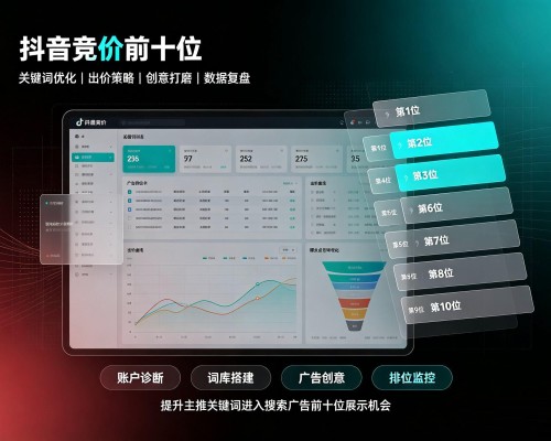 丰满抖音搜索竞价